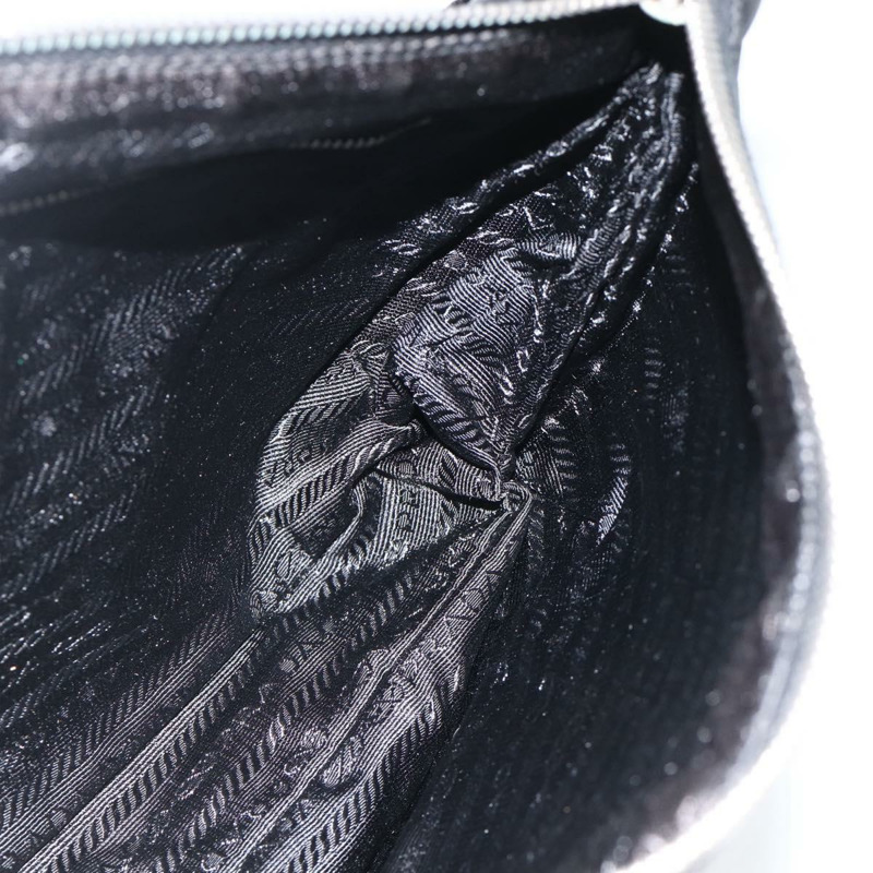 【日本直送】PRADA 肩背包 尼龍 銀黑 正品 SW2179A-19