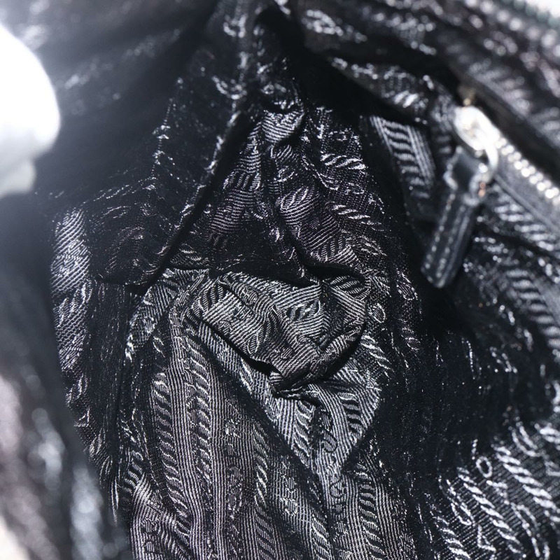 【日本直送】PRADA 肩背包 尼龍 銀黑 正品 SW2179A-20