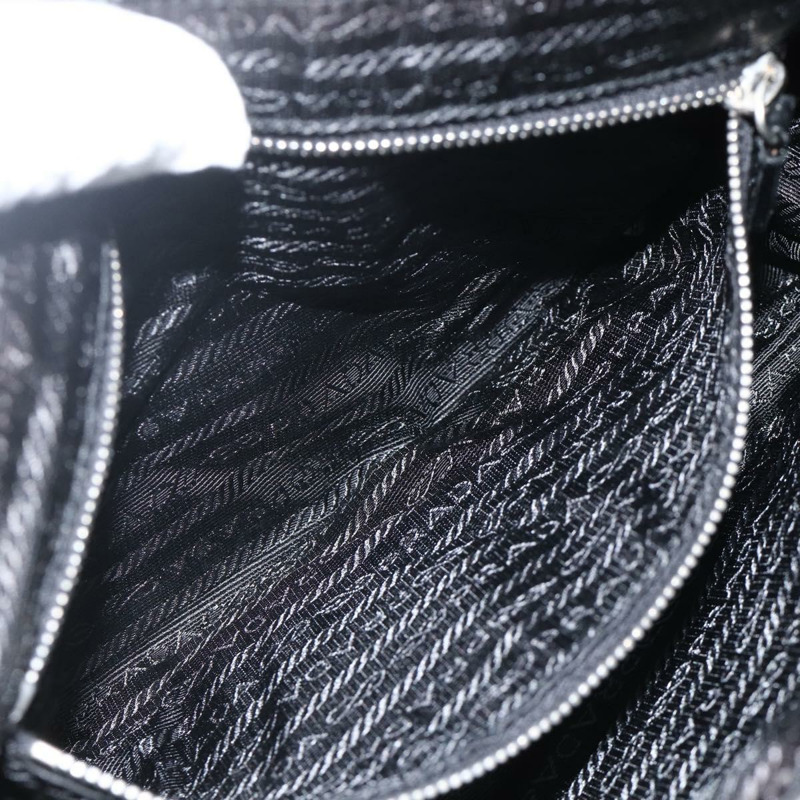【日本直送】PRADA 肩背包 尼龍 銀黑 正品 SW2179A-22