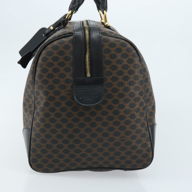 【日本直送】CELINE Macadam帆布手提包 PVC皮革 黑色金色 正品 SW2168A-3