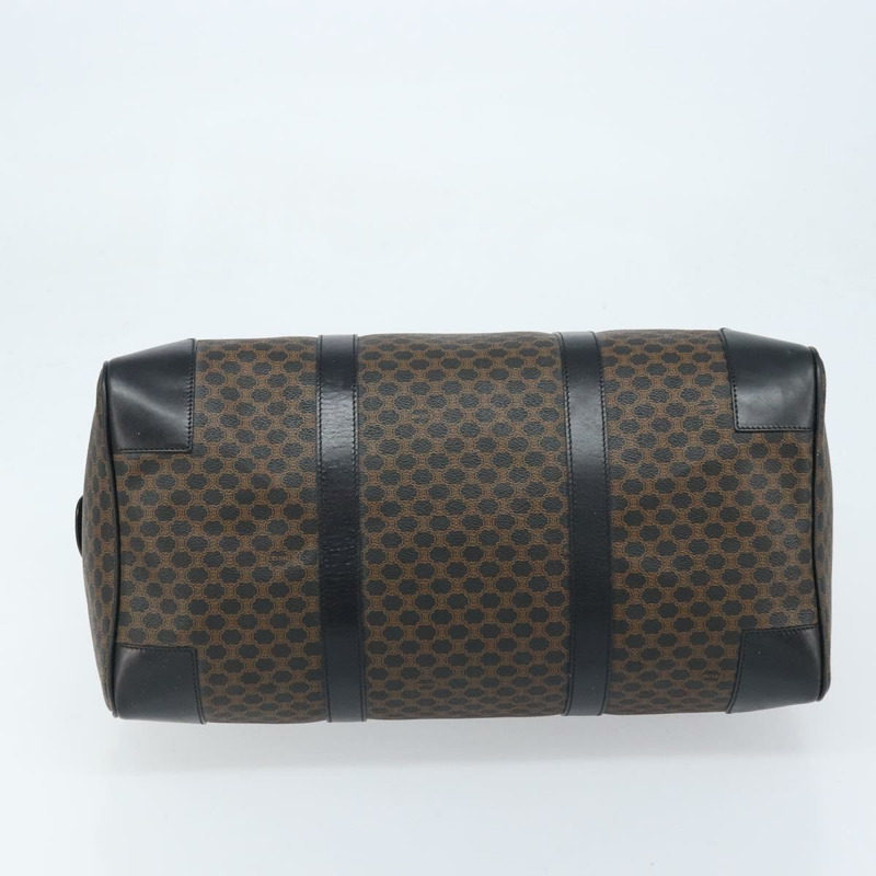 【日本直送】CELINE Macadam帆布手提包 PVC皮革 黑色金色 正品 SW2168A-4