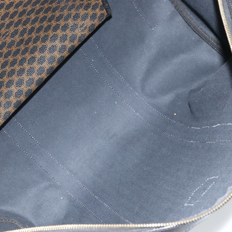 【日本直送】CELINE Macadam帆布手提包 PVC皮革 黑色金色 正品 SW2168A-10