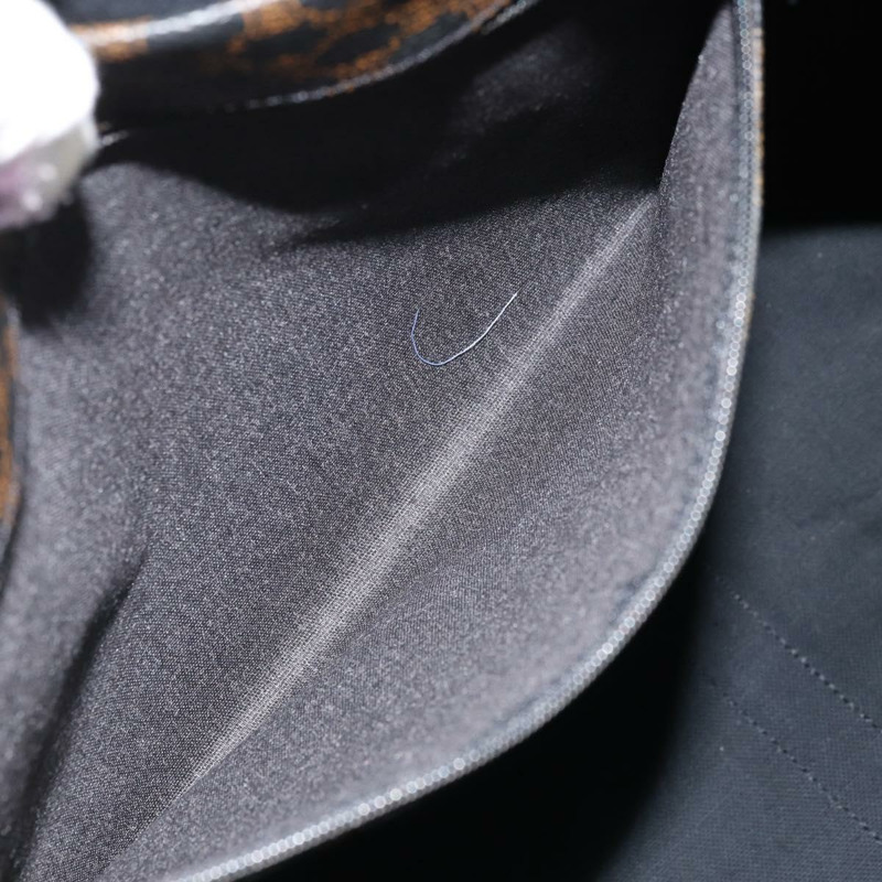 【日本直送】CELINE Macadam帆布手提包 PVC皮革 黑色金色 正品 SW2168A-23