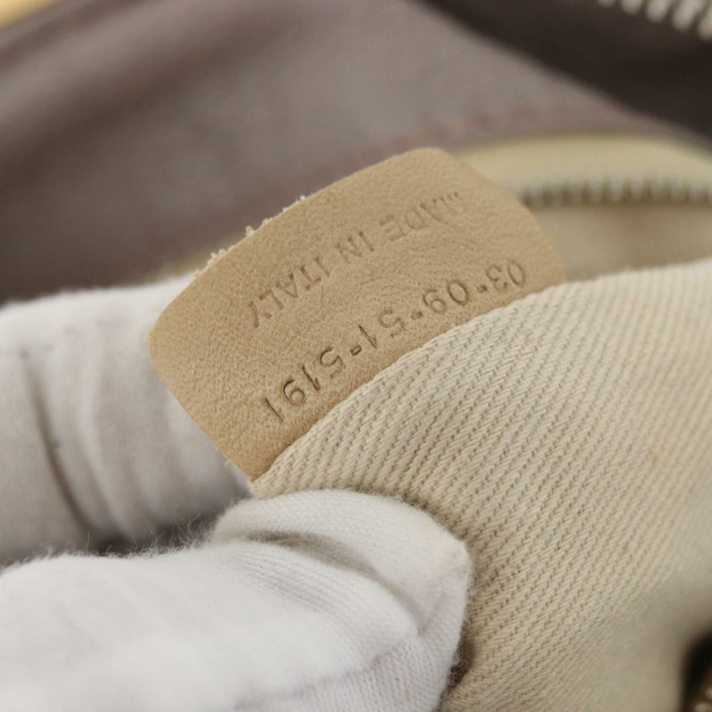 【日本直送】Chloe Paddington 手提包 皮革 灰色 金 銀色 正品 ARZ787V-10