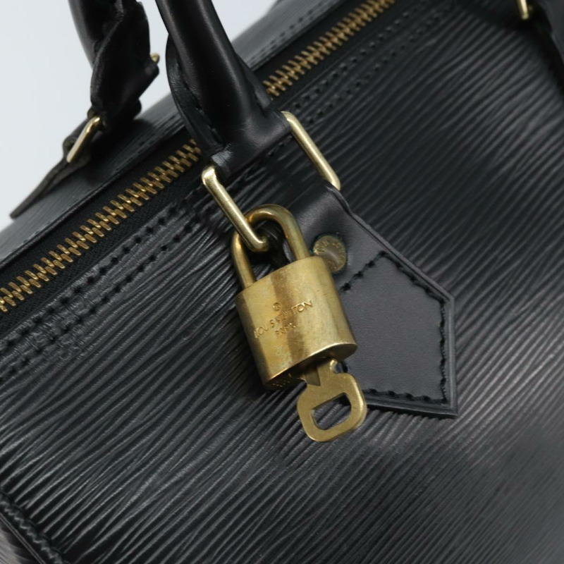 【日本直送】路易威登 Epi Speedy 25 手提包 黑色 M59042 LV 正品 AMZ487SAV-8