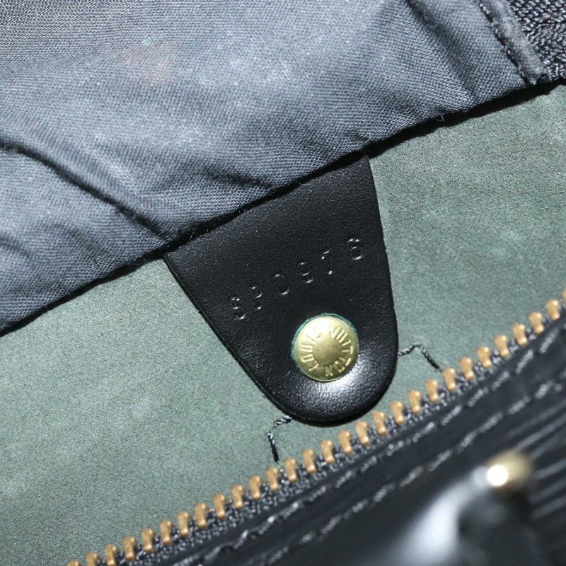 【日本直送】路易威登 Epi Speedy 25 手提包 黑色 M59042 LV 正品 AMZ487SAV-10