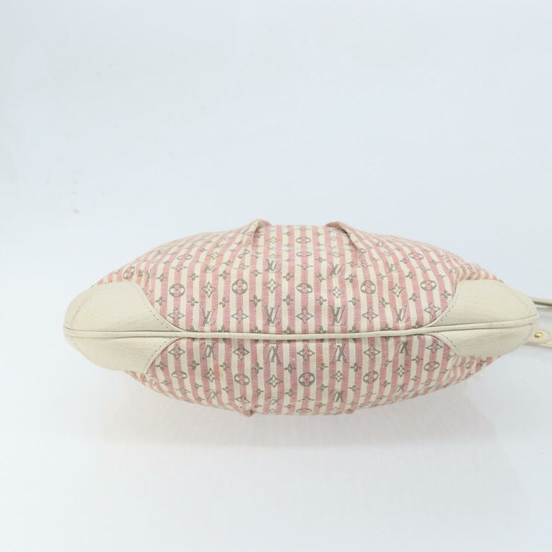 【日本直送】路易威登 Mini Lin Croisette Marina PM 手袋 粉紅色 白色 M95495 LV 正品 ARZ743V-4