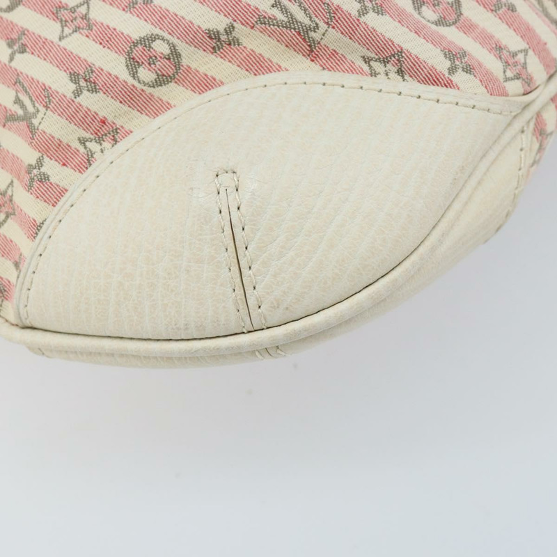 【日本直送】路易威登 Mini Lin Croisette Marina PM 手袋 粉紅色 白色 M95495 LV 正品 ARZ743V-15