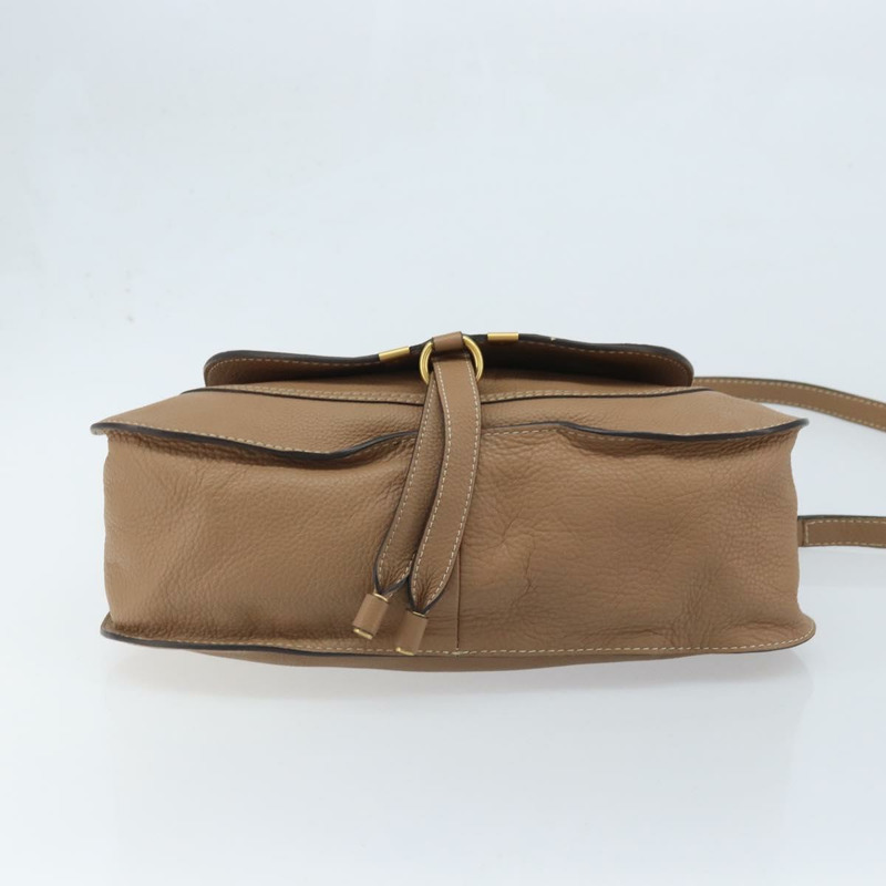 【日本直送】Chloe Mercy 手提包 皮革 兩用 米色 金色 正品 fm5267V-4