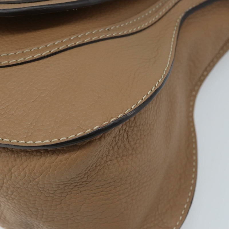 【日本直送】Chloe Mercy 手提包 皮革 兩用 米色 金色 正品 fm5267V-15