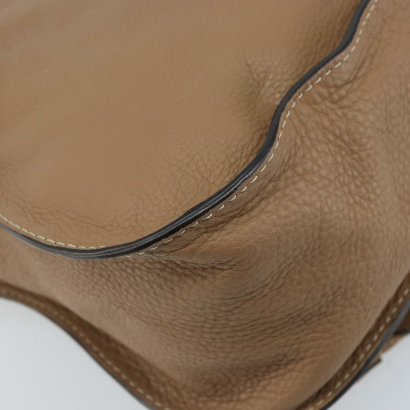 【日本直送】Chloe Mercy 手提包 皮革 兩用 米色 金色 正品 fm5267V-18