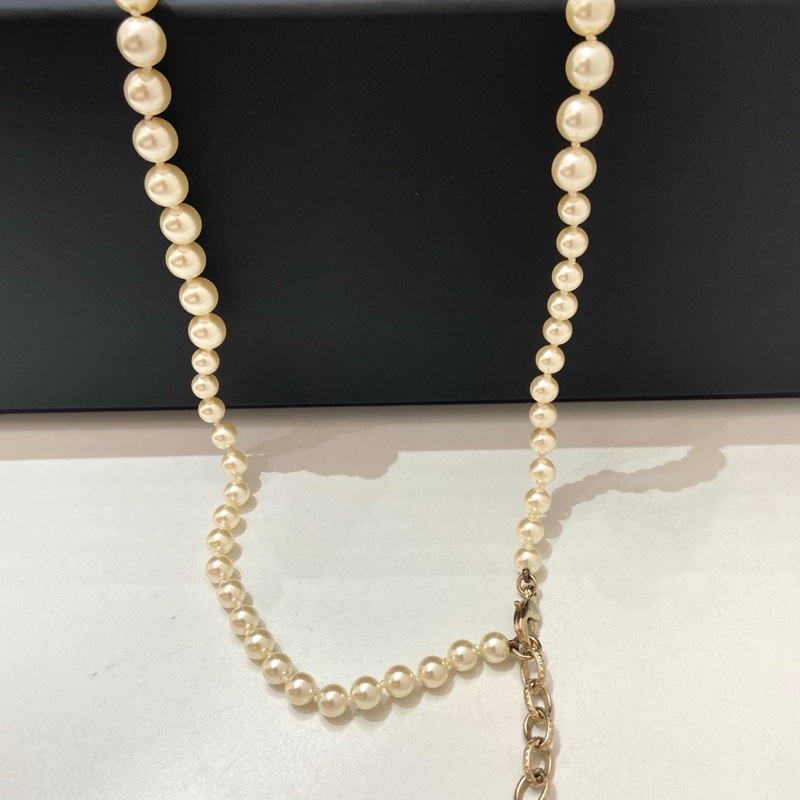 Chanel香奈兒經典滿鑽雙C毛衣鏈   16 附件：盒子-5