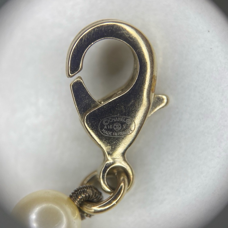 Chanel香奈兒經典滿鑽雙C毛衣鏈   16 附件：盒子-9