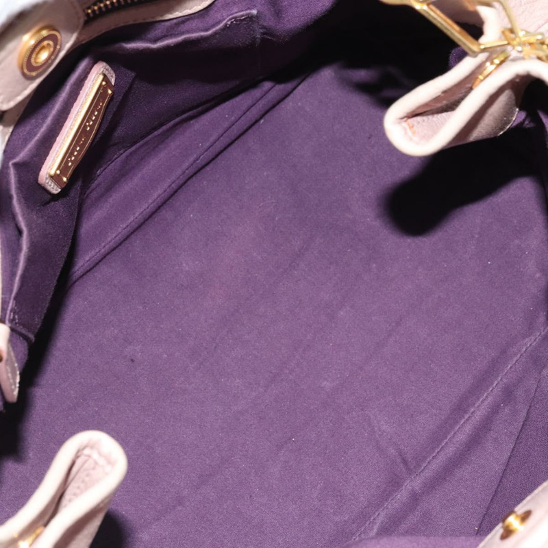 【日本直送】Miu Miu 手提包 皮革 兩用 粉金配色 正品 BAZ142M-9