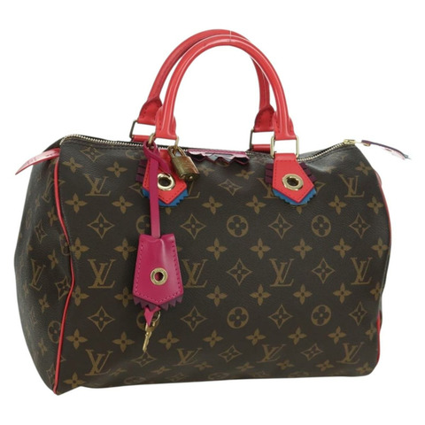 路易威登 Monogram Totem Speedy 30 手提包 M41665 LV 正品 BAZ405SAV