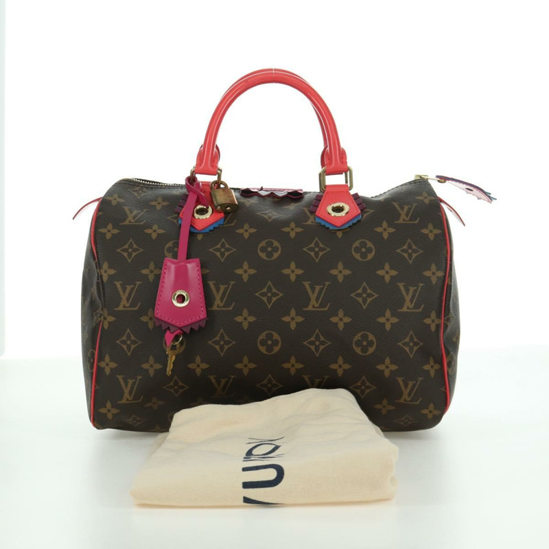 【日本直送】路易威登 Monogram Totem Speedy 30 手提包 M41665 LV 正品 BAZ405SAV-11