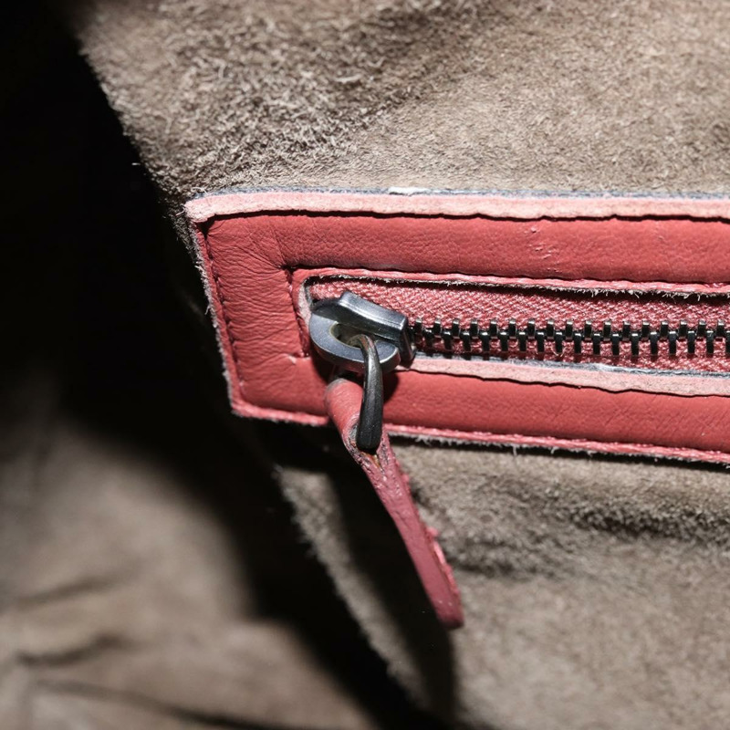 【日本直送】BOTTEGA VENETA INTRECCIATO Hobo 肩背包 皮革 紅色 銀色 正品 BAZ107A-20