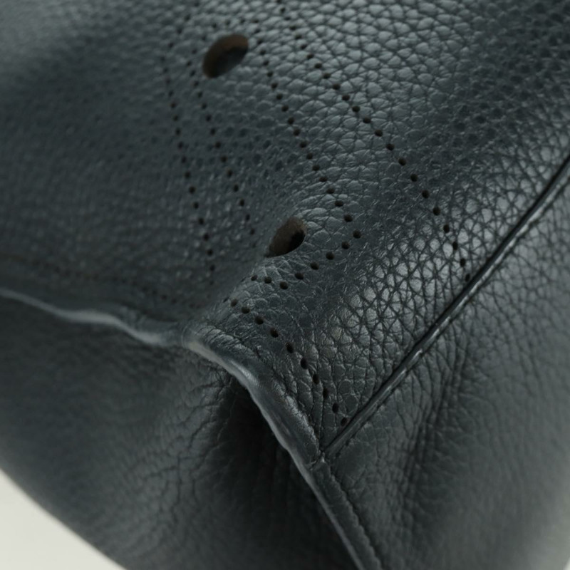 【日本直送】BALENCIAGA Blackout City 手提包，皮革材質，兩用款，黑色/銀色，443514 am11187SAM-16