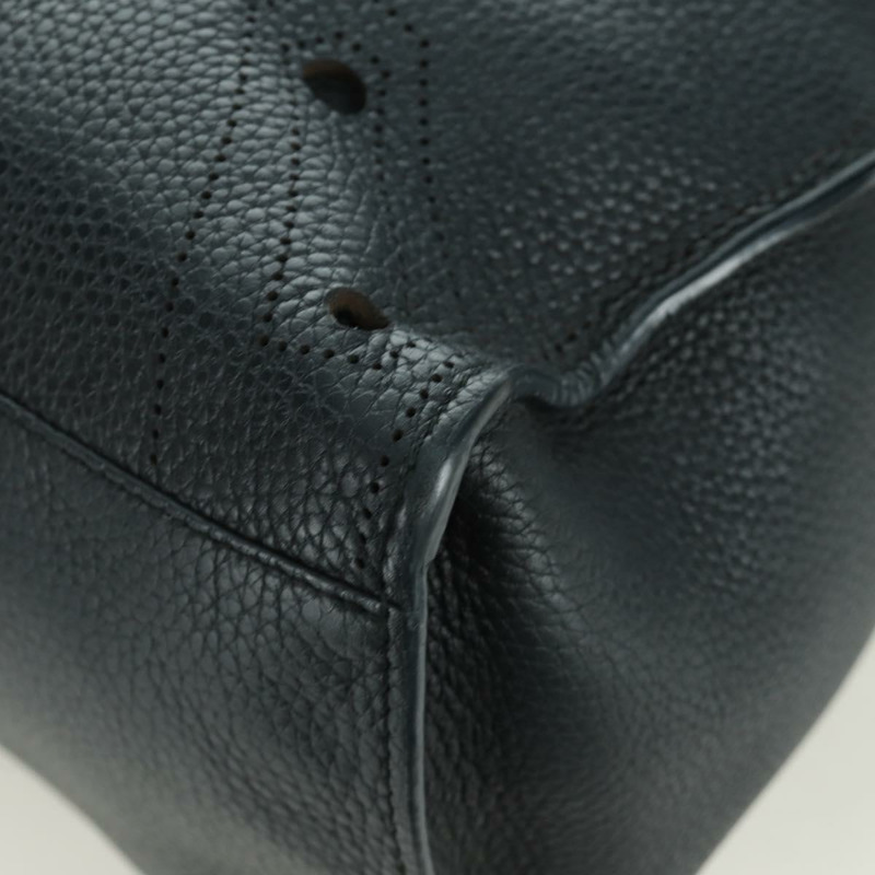 【日本直送】BALENCIAGA Blackout City 手提包，皮革材質，兩用款，黑色/銀色，443514 am11187SAM-17