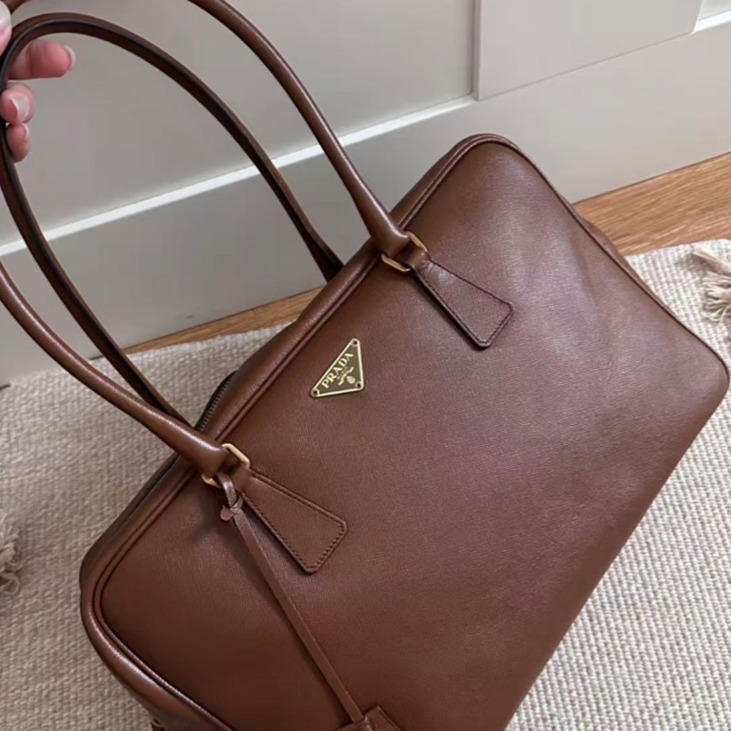 Prada • Plume 35 摩卡棕色-2