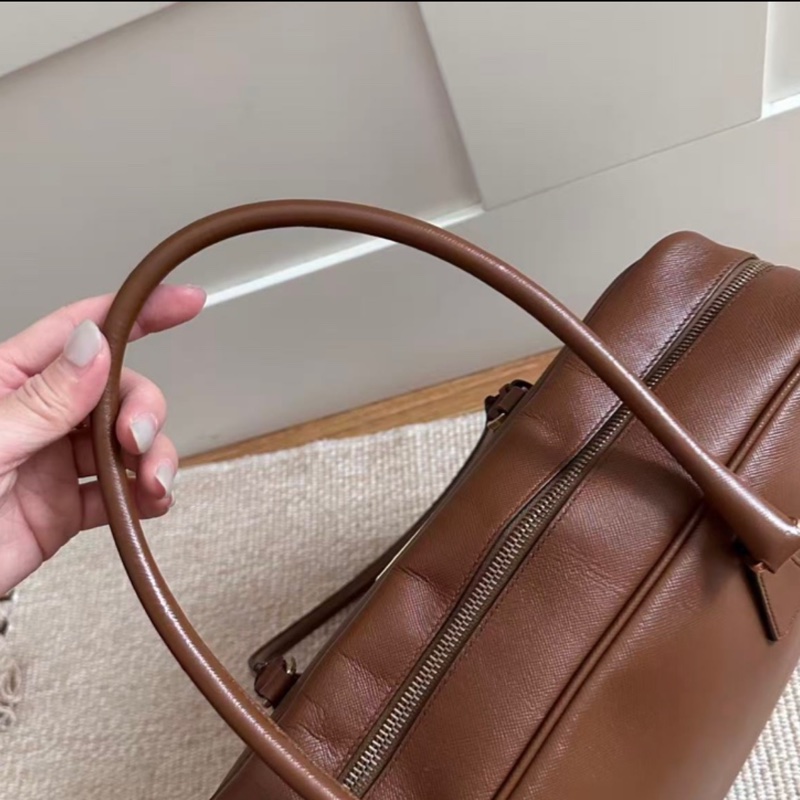 Prada • Plume 35 摩卡棕色-9
