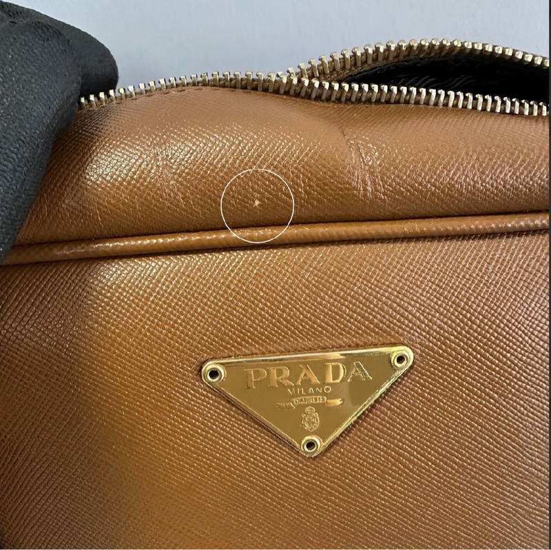 Prada • Plume 35 摩卡棕色-34