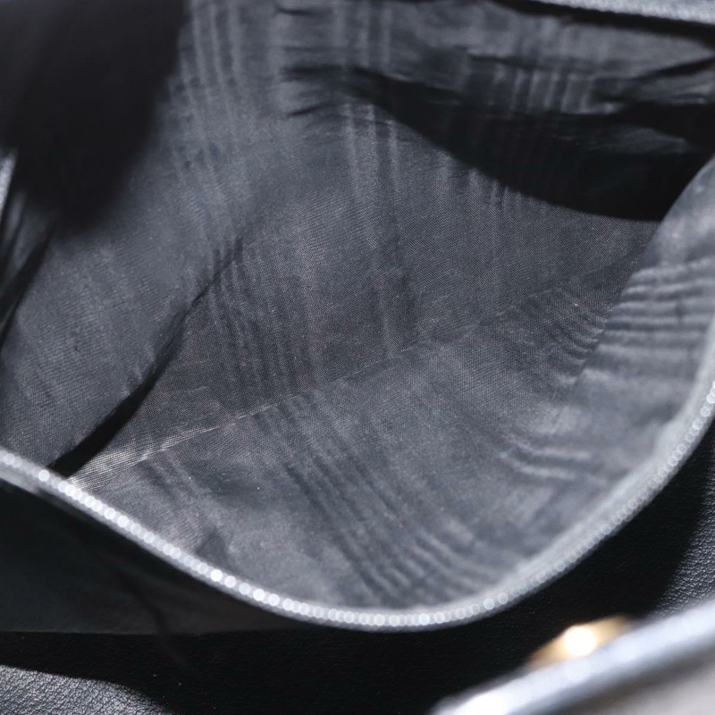 【日本直送】CELINE Macadam帆布肩背包 PVC皮革 黑色金色 正品 BAZ159A-20