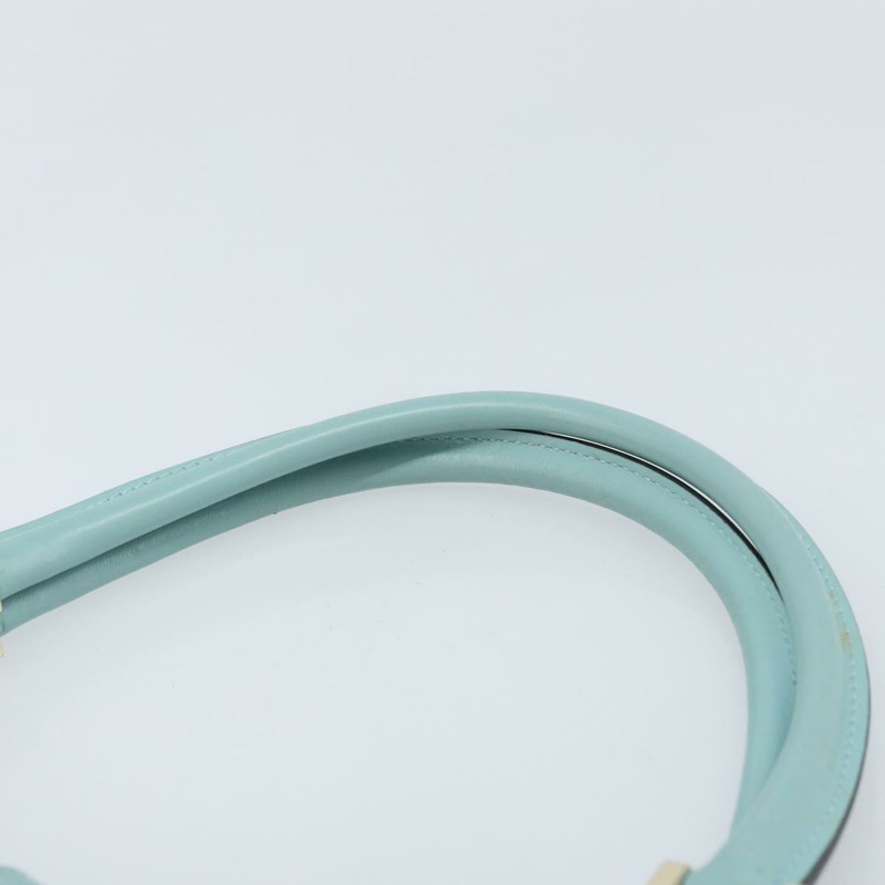 【日本直送】GUCCI Micro GG Supreme Jackie 手提包 PVC 淺藍色銀色 002 1068 Auth mr2280A-13