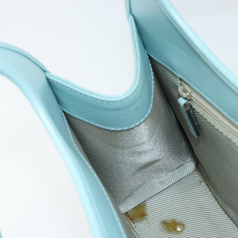 【日本直送】GUCCI Micro GG Supreme Jackie 手提包 PVC 淺藍色銀色 002 1068 Auth mr2280A-21