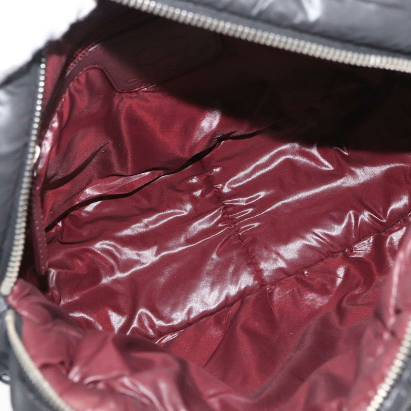 【日本直送】香奈兒 Cococoon 尼龍黑肩背包 CC Auth mr2250V-9