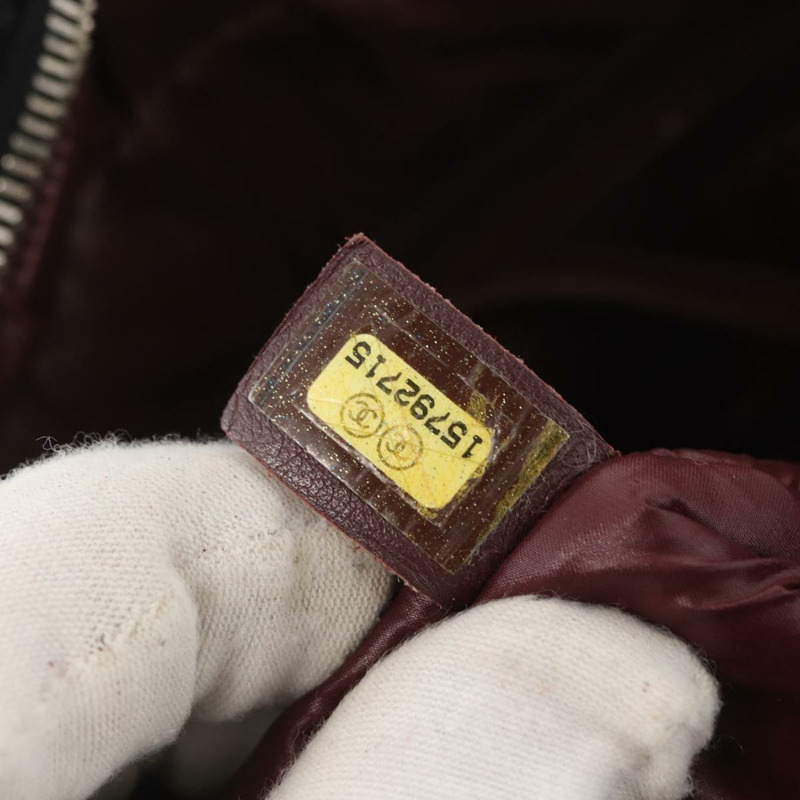 【日本直送】香奈兒 Cococoon 尼龍黑肩背包 CC Auth mr2250V-11