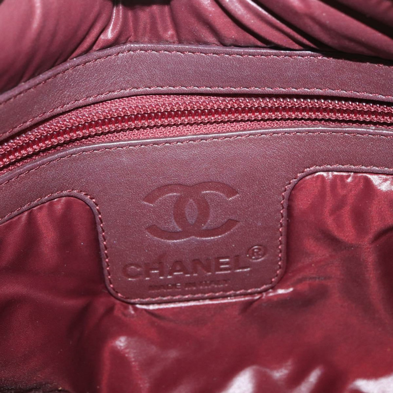 【日本直送】香奈兒 Cococoon 尼龍黑肩背包 CC Auth mr2250V-20