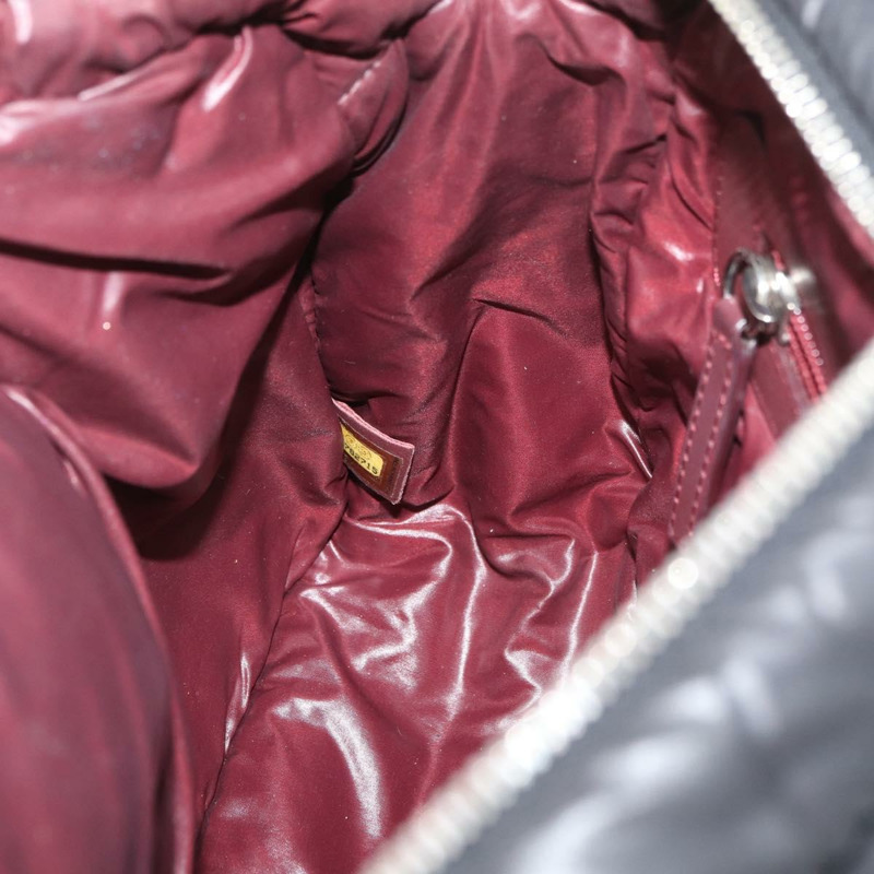 【日本直送】香奈兒 Cococoon 尼龍黑肩背包 CC Auth mr2250V-22