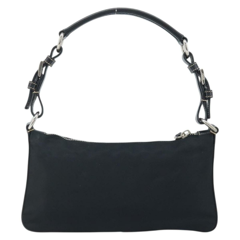 【日本直送】PRADA 單肩包 尼龍 黑色 銀色 正品 mr2217A-1