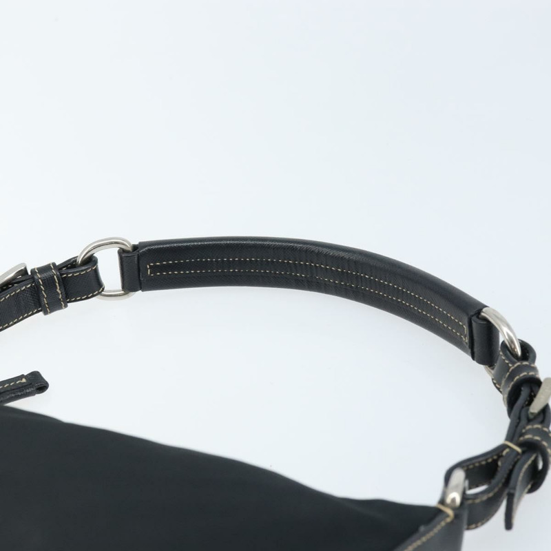 【日本直送】PRADA 單肩包 尼龍 黑色 銀色 正品 mr2217A-7