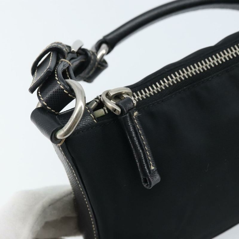 【日本直送】PRADA 單肩包 尼龍 黑色 銀色 正品 mr2217A-8