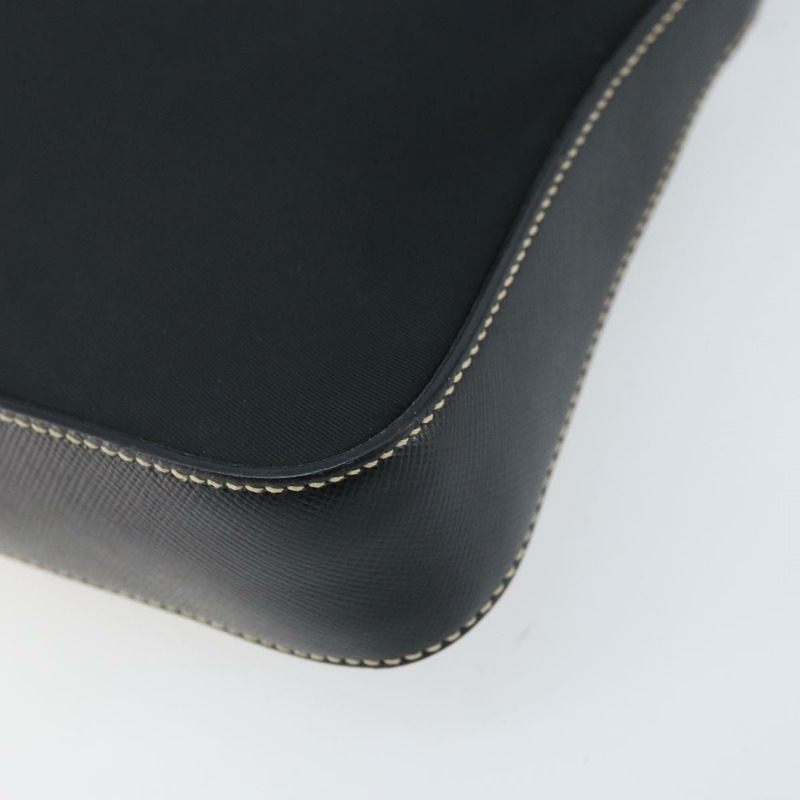 【日本直送】PRADA 單肩包 尼龍 黑色 銀色 正品 mr2217A-13