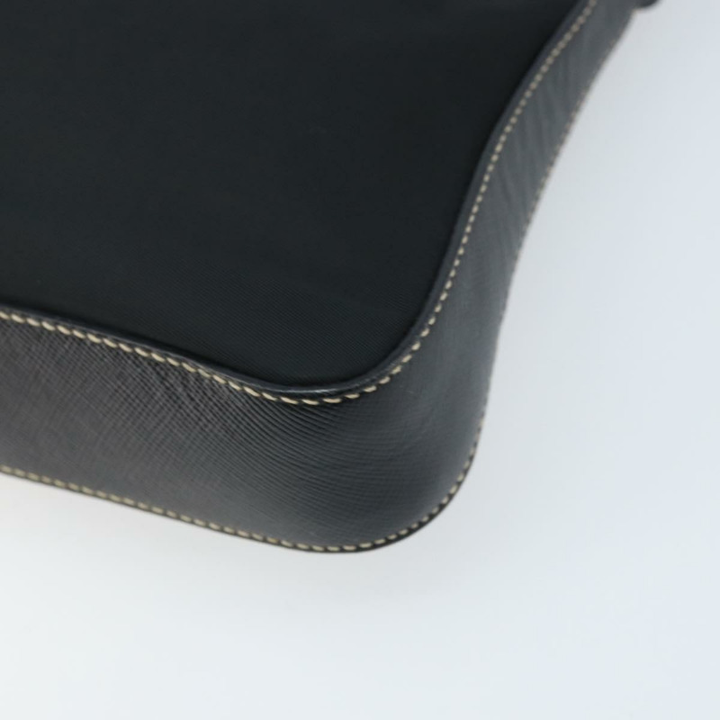 【日本直送】PRADA 單肩包 尼龍 黑色 銀色 正品 mr2217A-15