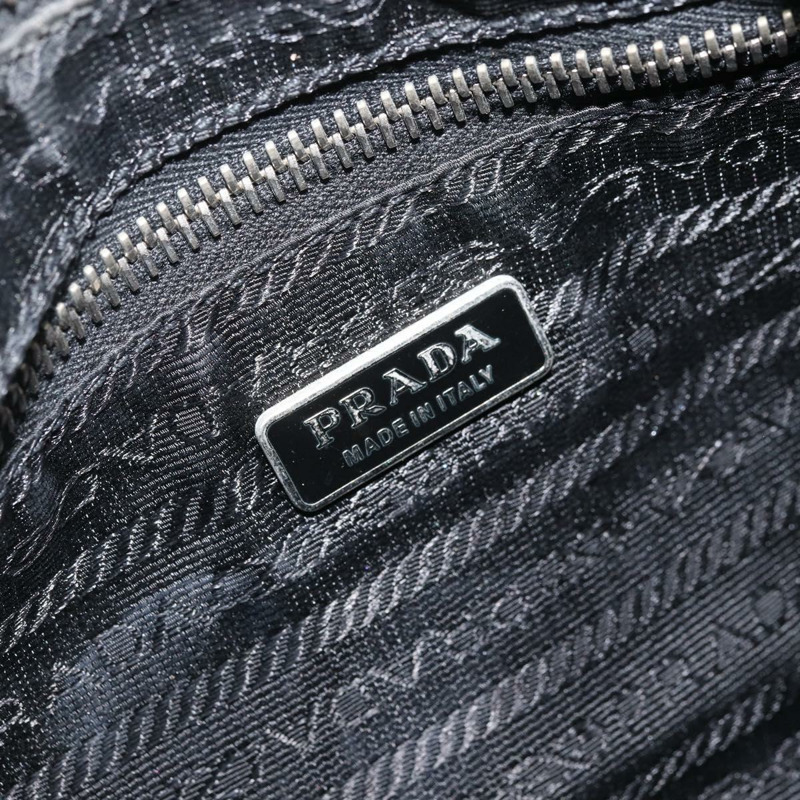【日本直送】PRADA 單肩包 尼龍 黑色 銀色 正品 mr2217A-18