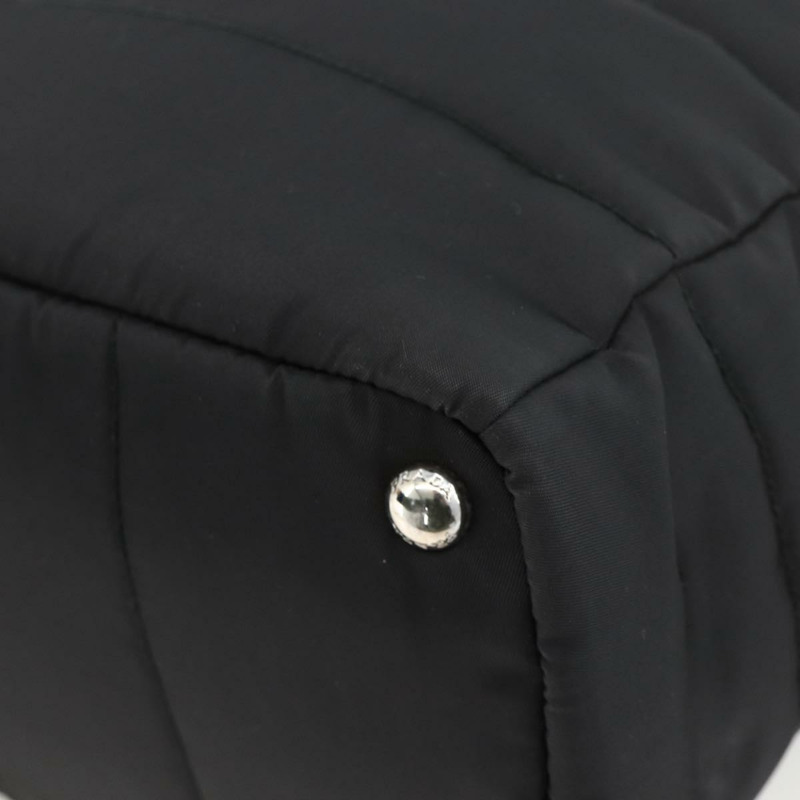 【日本直送】PRADA 尼龍托特包 黑色 銀色 正品 BA11792A-16