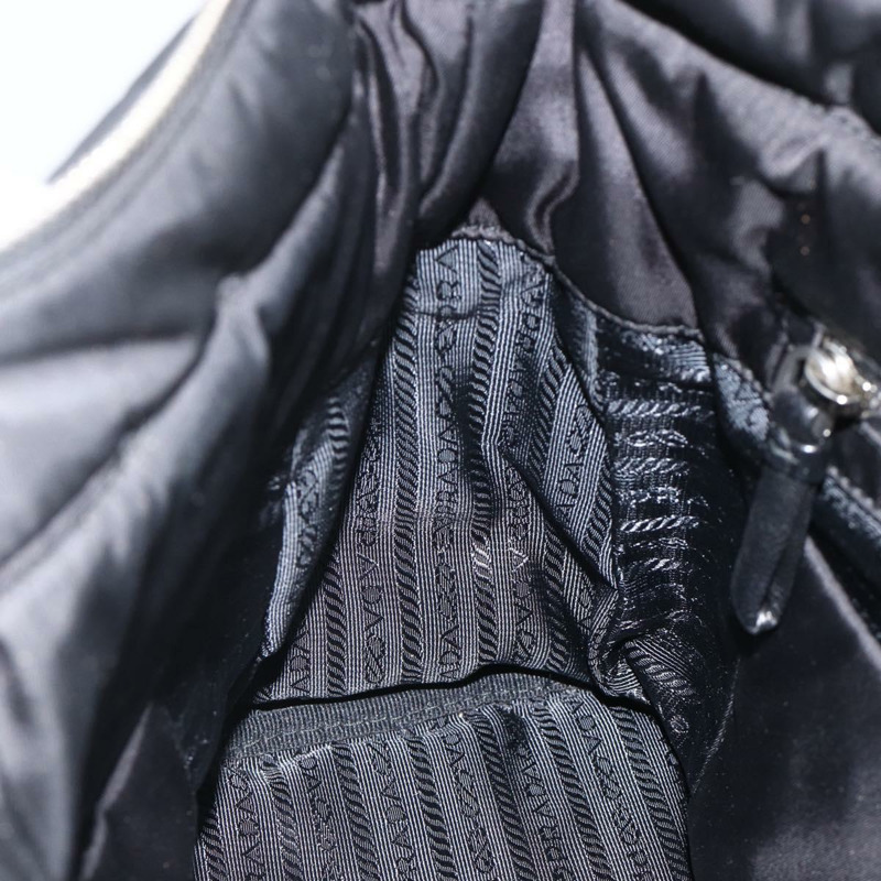 【日本直送】PRADA 尼龍托特包 黑色 銀色 正品 BA11792A-20