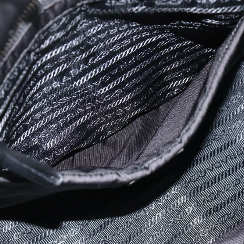 【日本直送】PRADA 尼龍托特包 黑色 銀色 正品 BA11792A-21