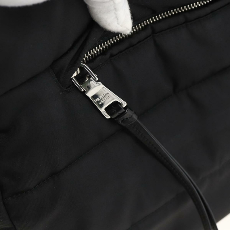 【日本直送】PRADA 尼龍托特包 黑色 銀色 正品 BA11792A-27