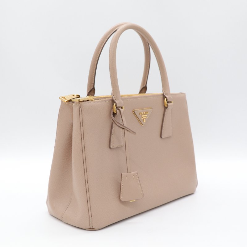 PRADA 奶茶色 斜背包-2