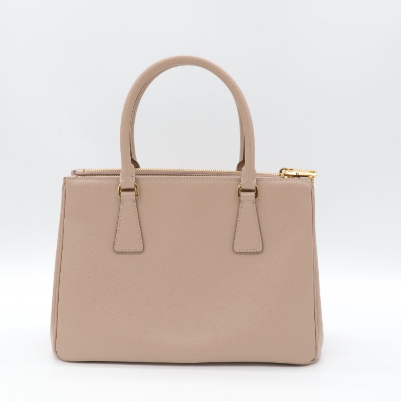 PRADA 奶茶色 斜背包-4