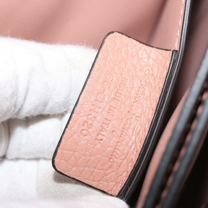 【日本直送】Salvatore Ferragamo Margot 肩背包 皮革 米色 金色 正品 ka3483A-10