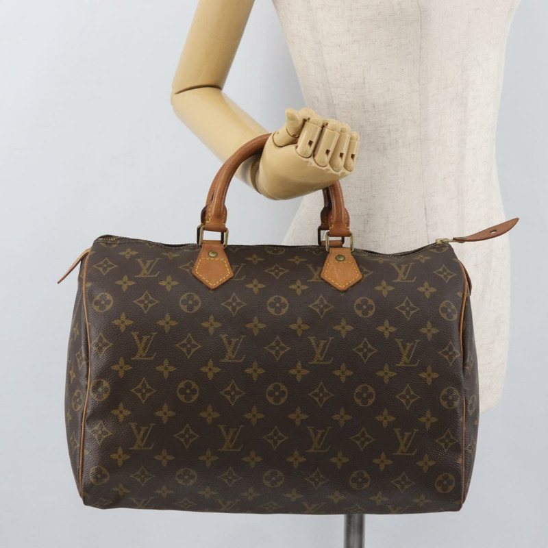 【日本直送】路易威登 Monogram Speedy 35 手提包 M41524 LV Auth ka3636A-20