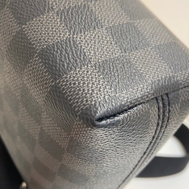 Louis Vuitton 路易威登黑棋盤格郵差包    尺寸：30*24*7 成色超靚-5