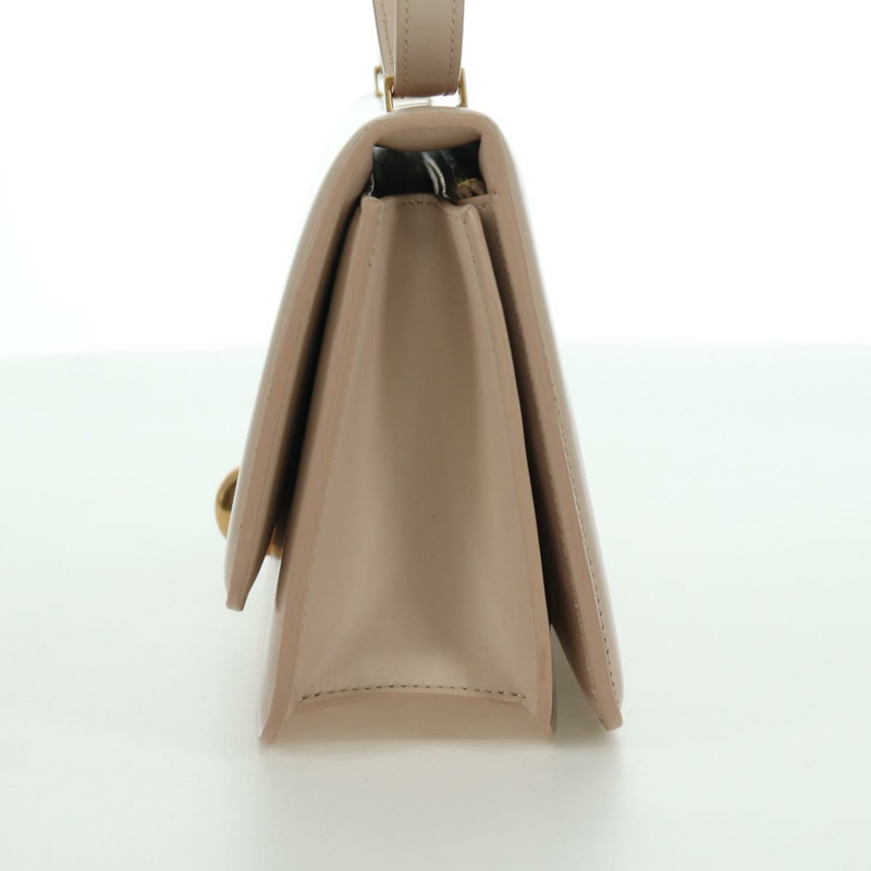 【日本直送】BOTTEGA VENETA 粉紅金色皮革單肩包 Auth bs34206A-2