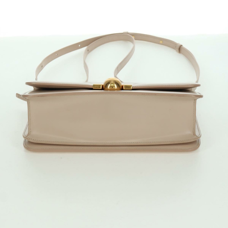 【日本直送】BOTTEGA VENETA 粉紅金色皮革單肩包 Auth bs34206A-4